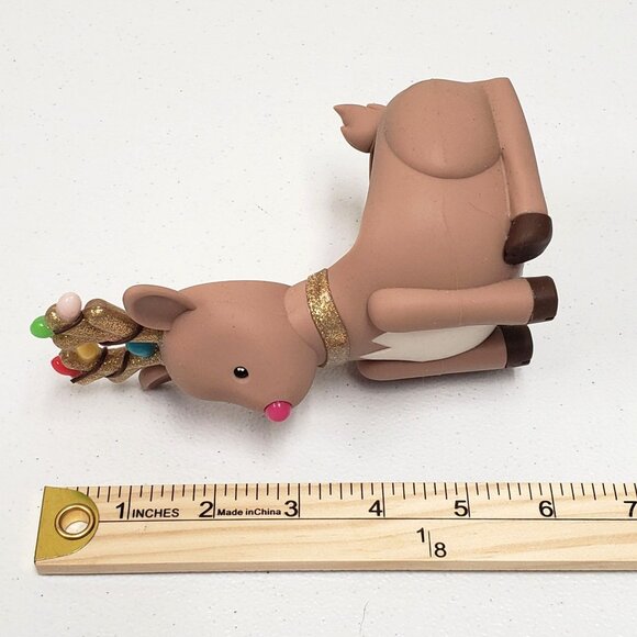 Bath and Body Works Light-Up Christmas Reindeer Foaming Hand Soap Holder - Picture 7 of 9